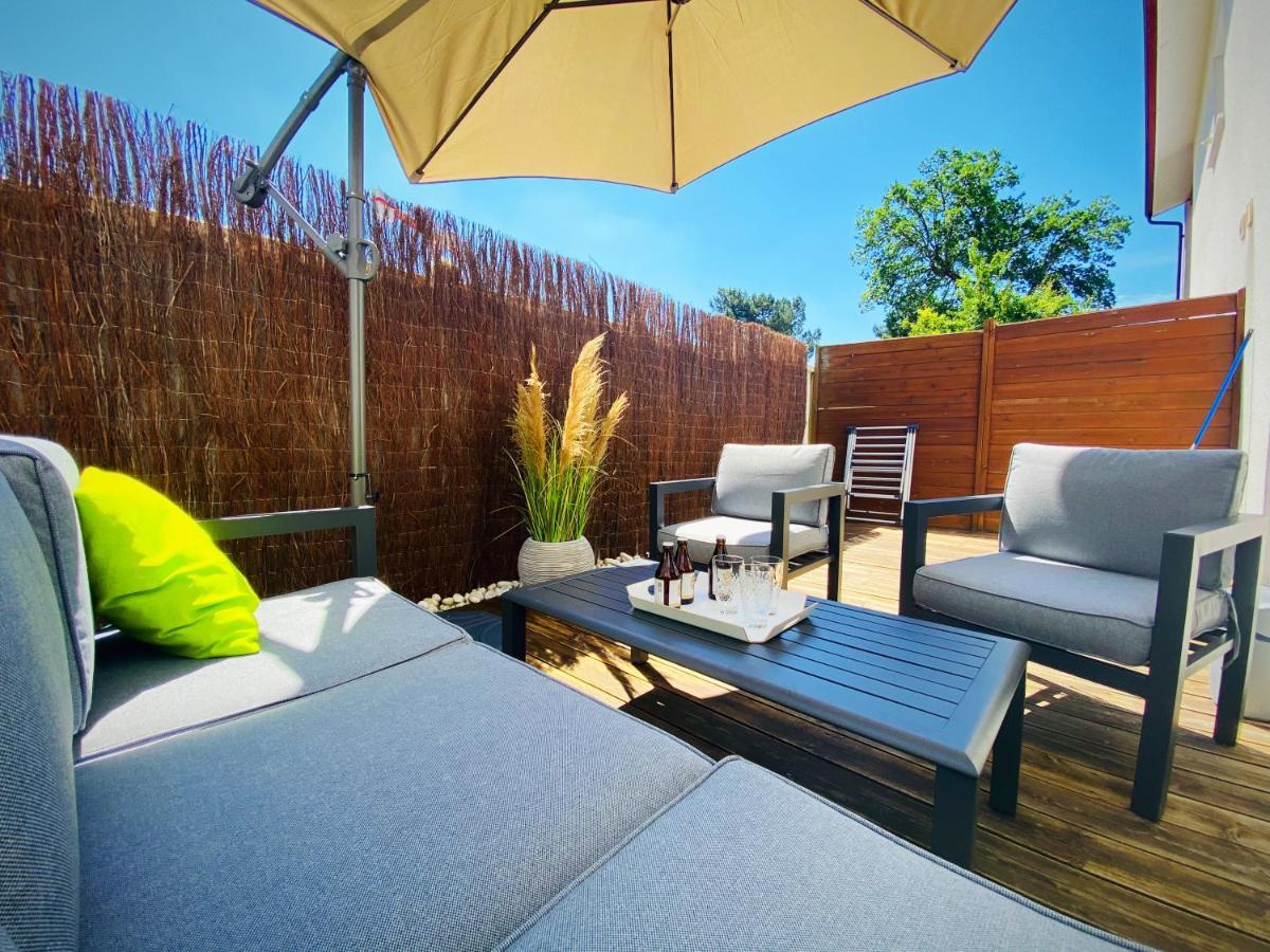 Appartement Tout Confort, Belle Terrasse. Бискаррос Экстерьер фото